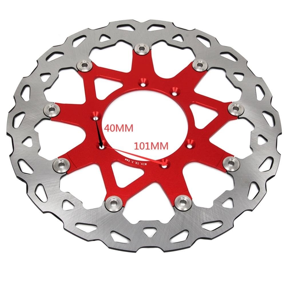 Dischi freno Per CRE CR CRF RX 125 250 450 CRF250 CRE250 CRF450 2004-2014 Moto Dischi Freno Flottanti Rotore Con Staffa
