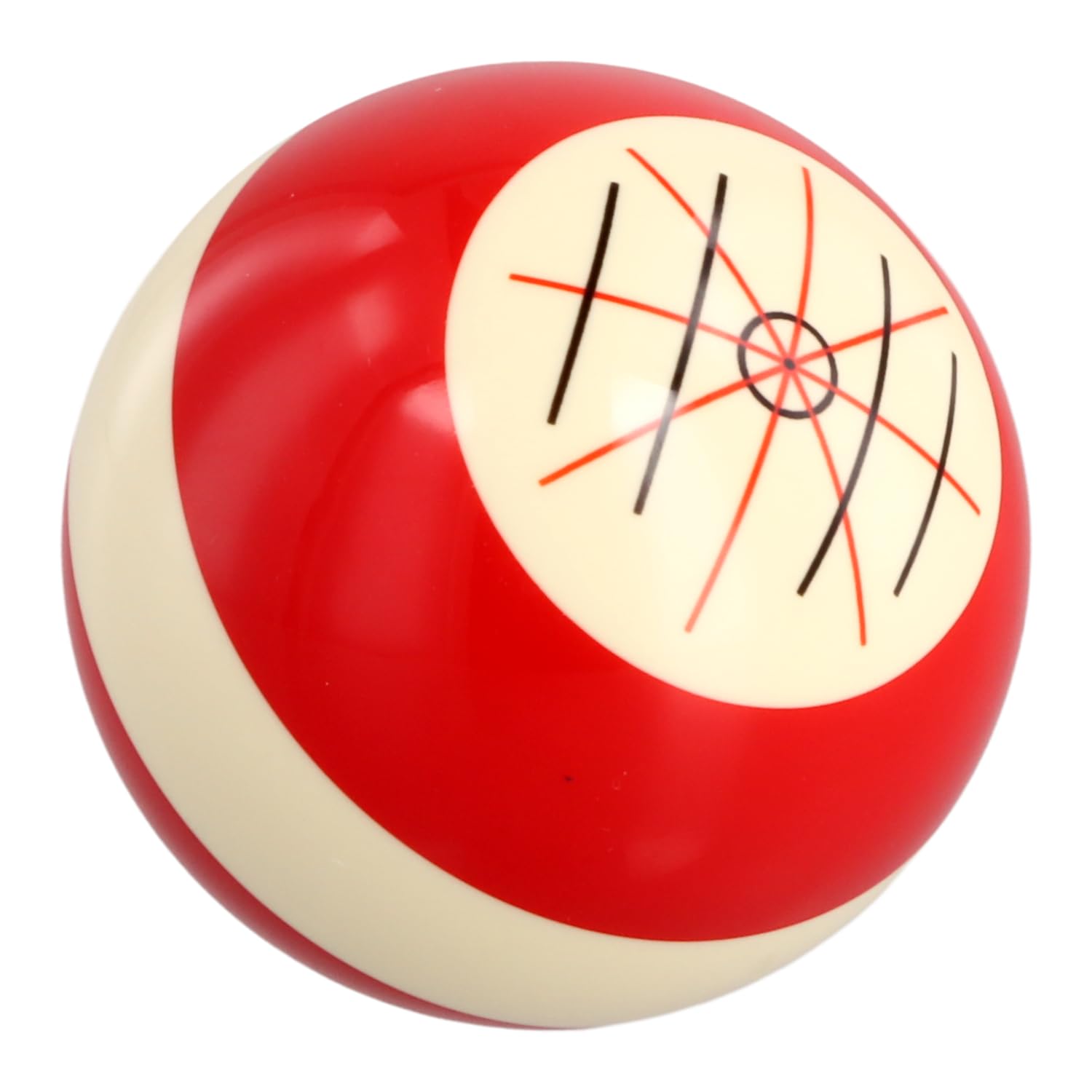 QWORK Training Billiards Cue Ball, AAA Grade - 2-1/4'', 6 oz Profession Resin Billiard Accessories Practice Balls, for American Billiards Eight Balls, for Training Advanced and Beginner Players