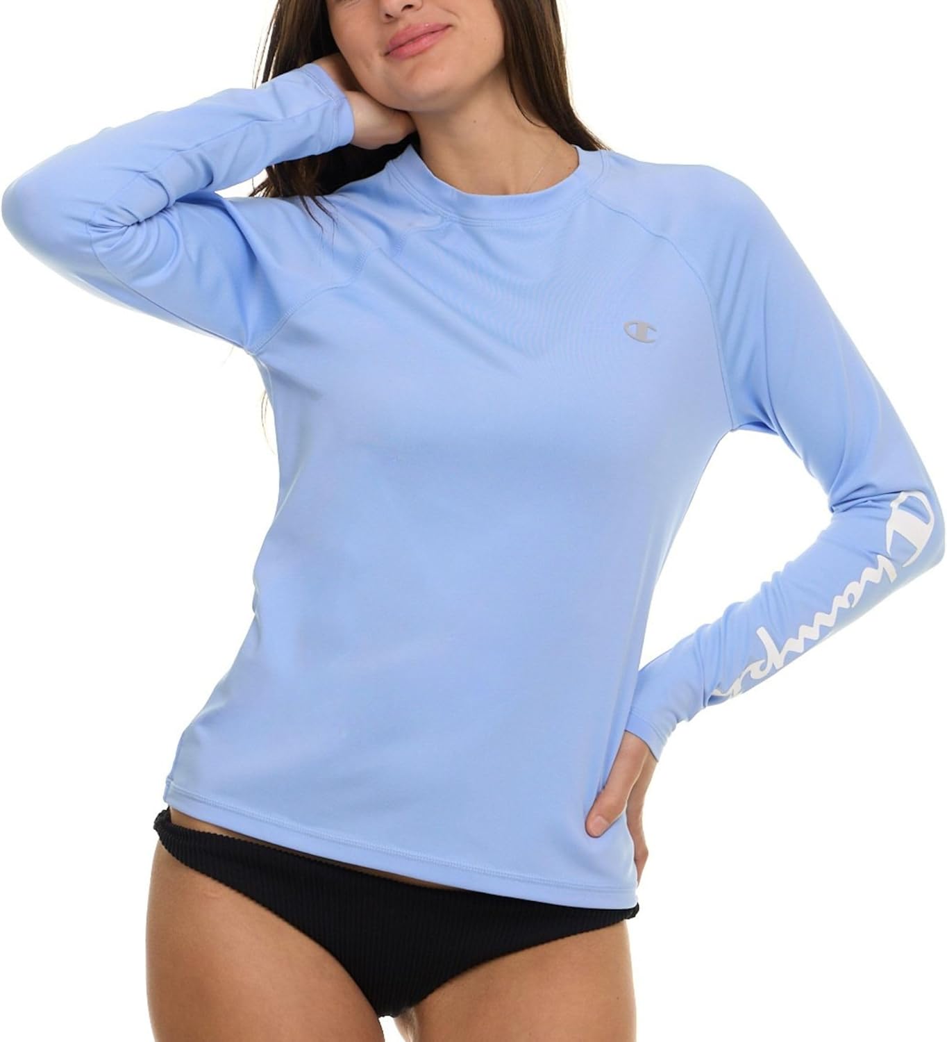 Champion Rash Guard for Women, Womens Rash Guard Long Sleeve Shirts, Rashguard Swim Shirt Women UPF 50+ SPF & UV Protection - Image 5