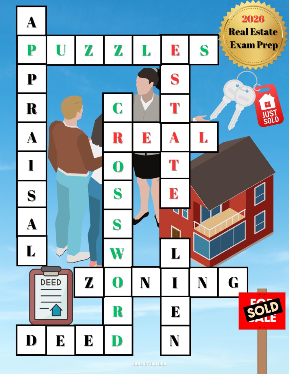 PSI Real Estate Exam Prep 2026: Real Estate Crossword Puzzles