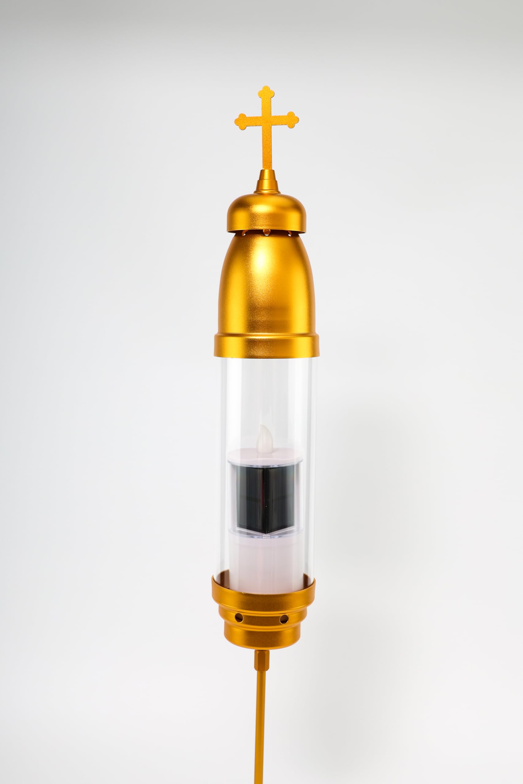 OURMEMO Cemetery Solar Lights for Grave,Includes 2.5