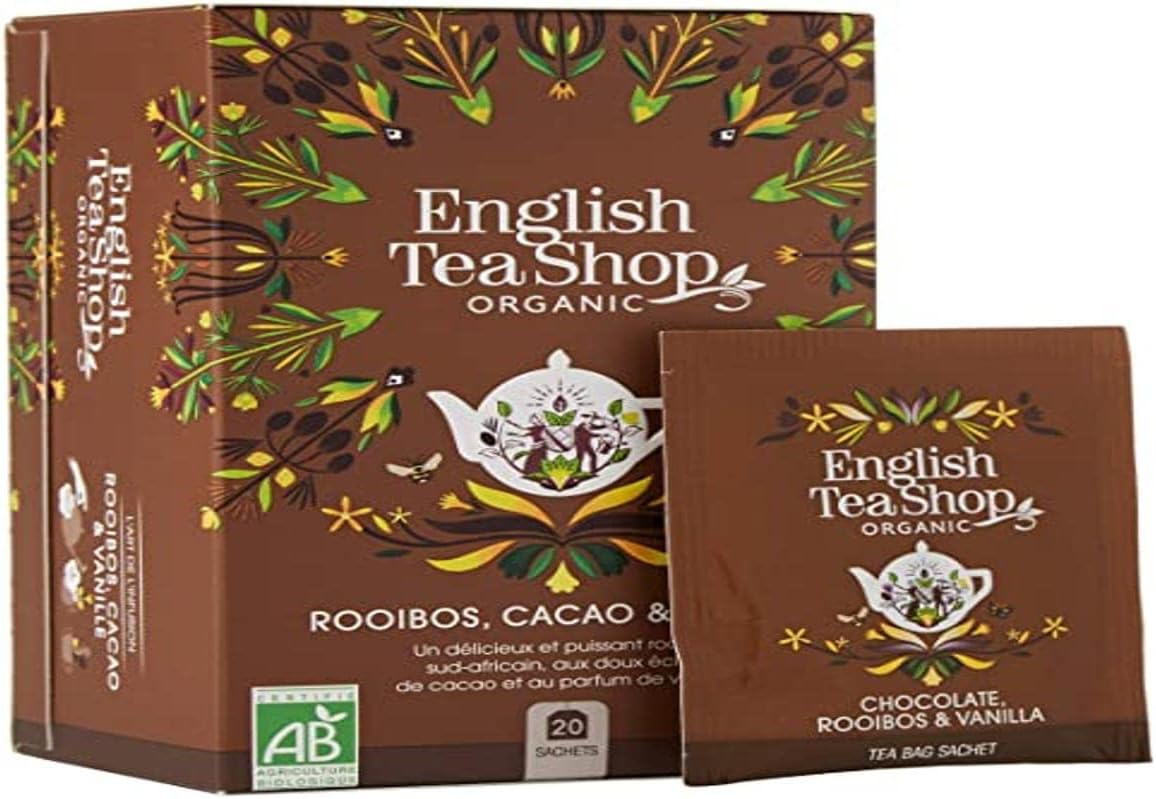 Amazon English Tea Shop Chocolate Rooibos Vanilla 20P ペーパーボックス