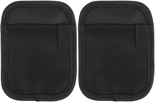 Bolsa de red de piel sintética para automóvil, soporte para monedero, organizador de bolsillo, para teléfonos móviles, bolsillo de red de