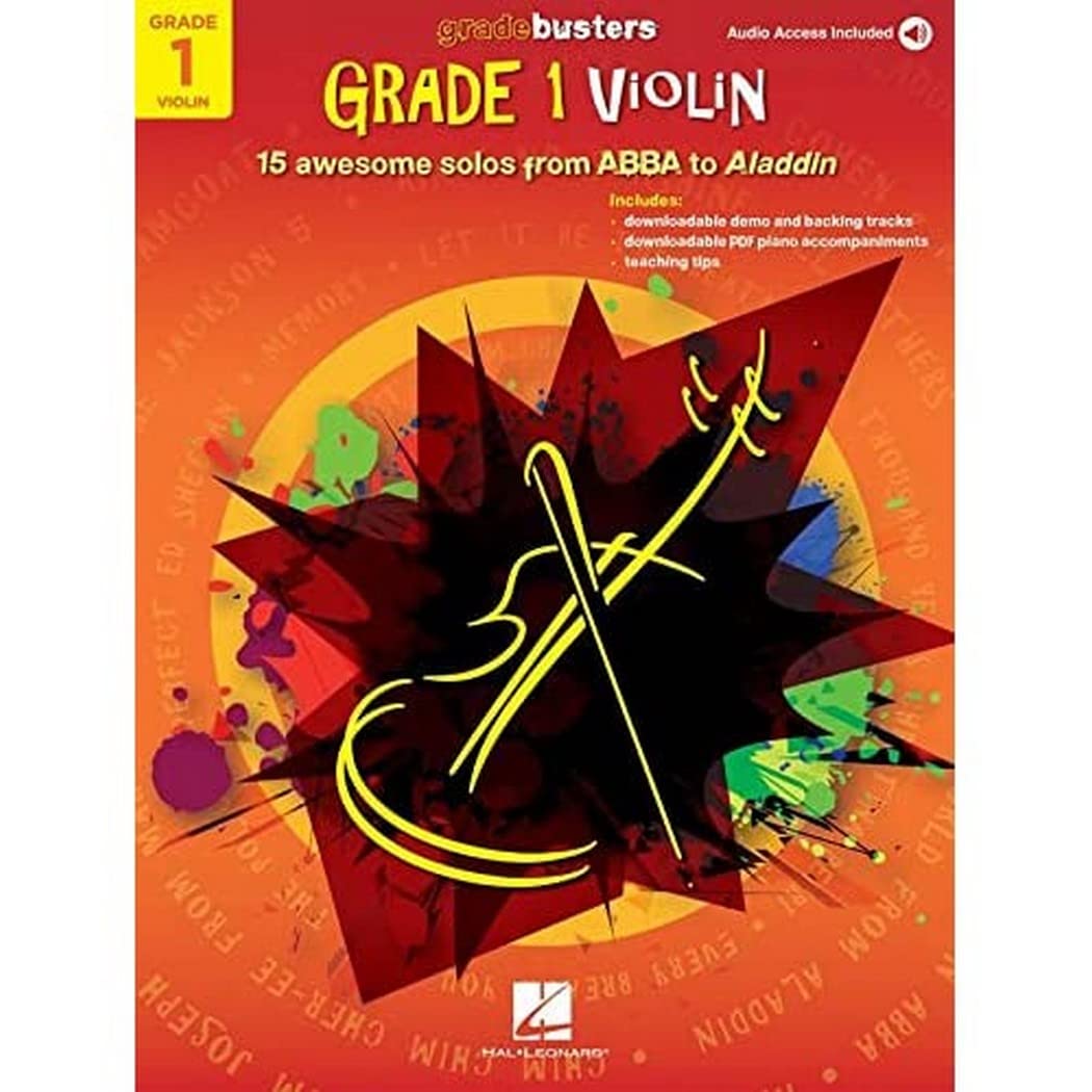Gradebusters Grade 1 - Violin 15 awesome solos from ABBA to Aladdin