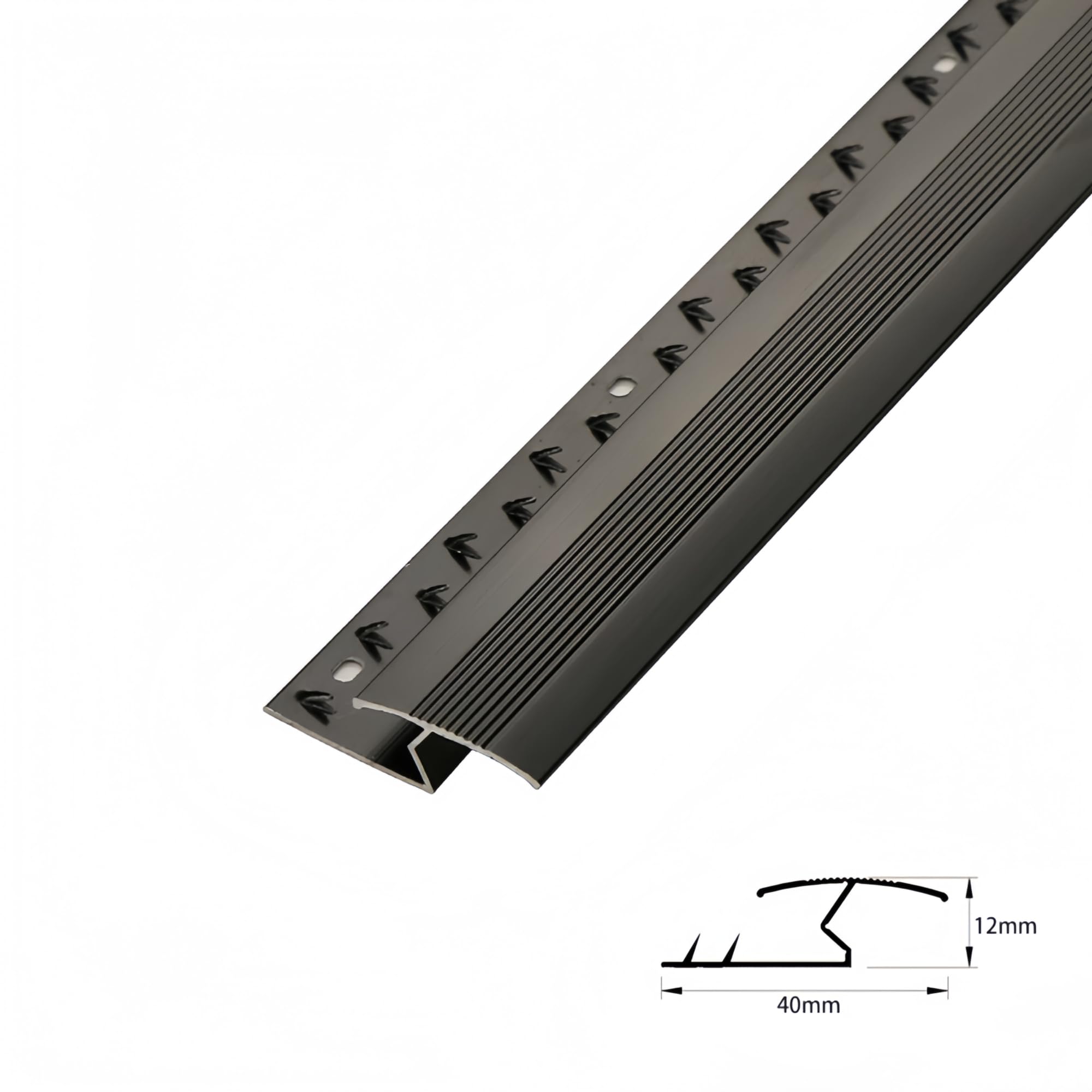 Carpet to Tile Transition Strip: Carpet Transition Strip, Aluminum