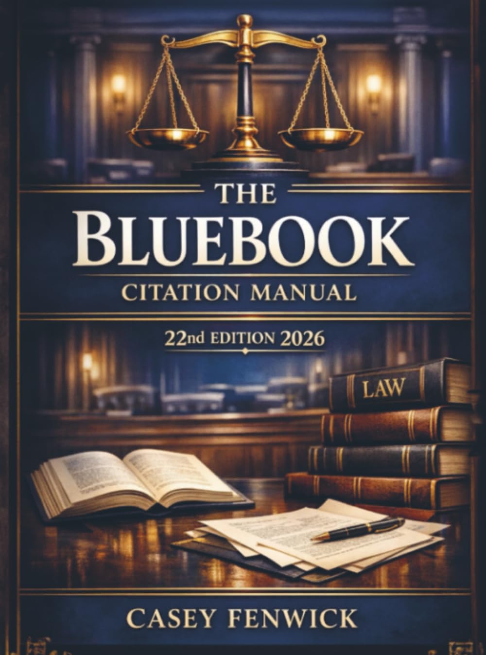 The Bluebook Citation Manual 22nd Edition 2026: Create Accurate Legal Citations for Cases, Statutes, Law Reviews, and Court Filings Without Guesswork