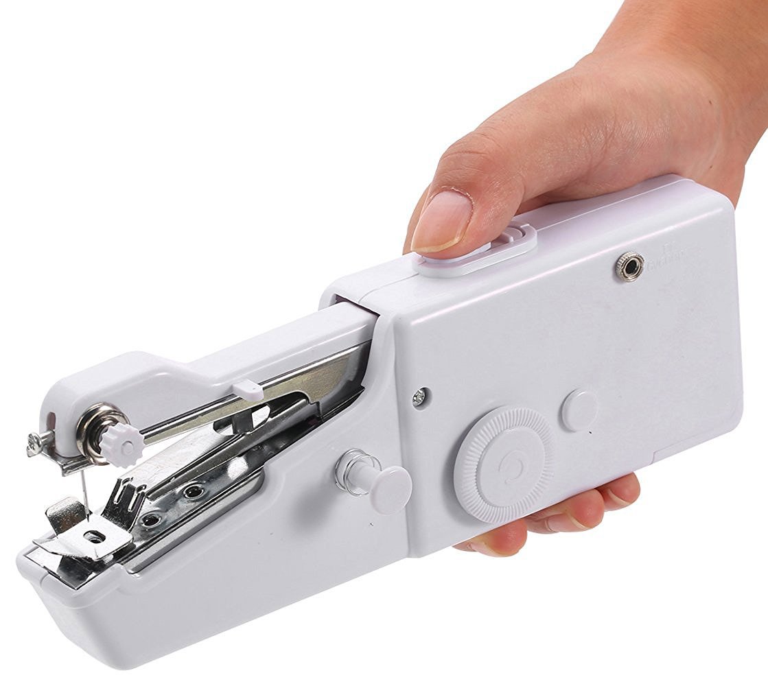 Mini-sized Handheld Sewing Machine for Kids Portable Needlework Stitch Tool for Home Use