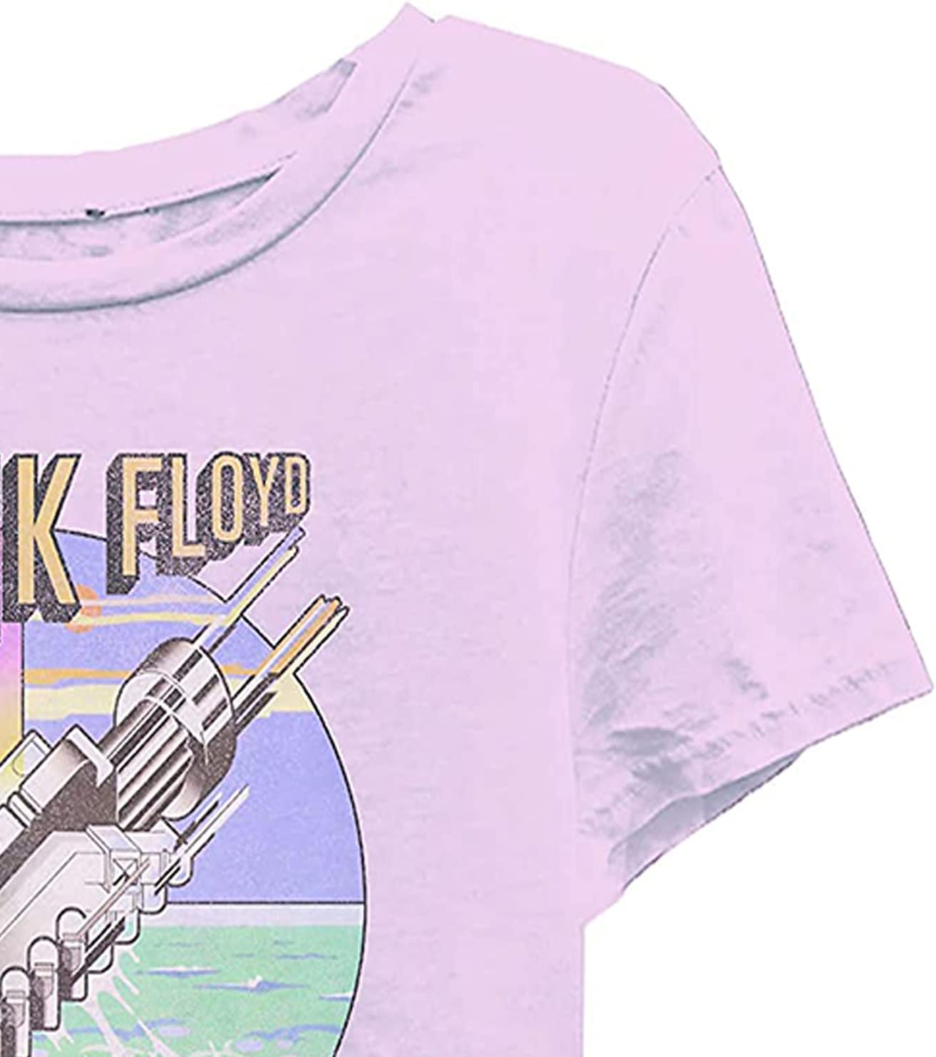 Pink Floyd Ladies Rock Shirt Dark Side of The Moon Vintage Tee