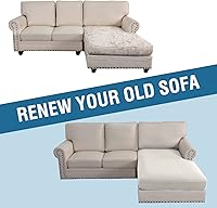 Vista 572 de H.VERSAILTEX 2025 New Sectional Couch Covers 8 Pieces Stretch Sofa Covers for Sectional Sofa Set Separate L Shaped Couch Cover for Both Left/Right