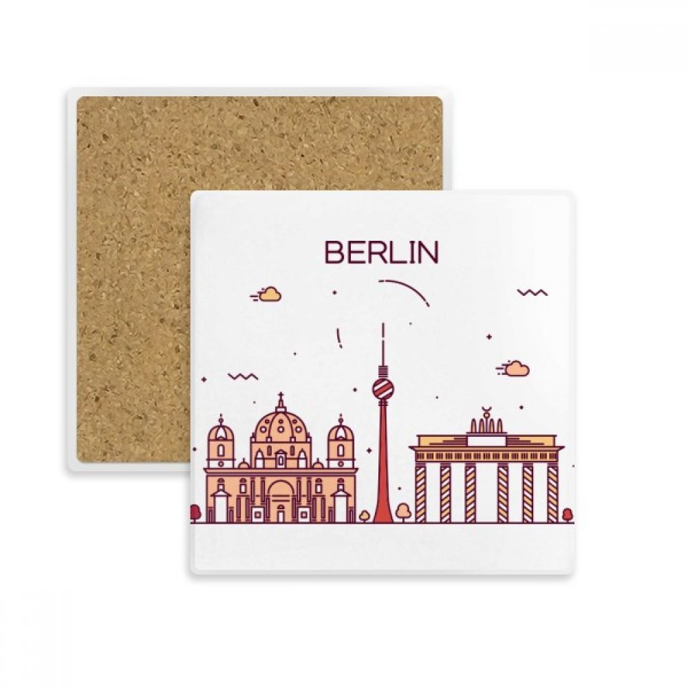 Protège-table absorbant Berlin Allemagne pour éviter les taches de café et cercles d'eau