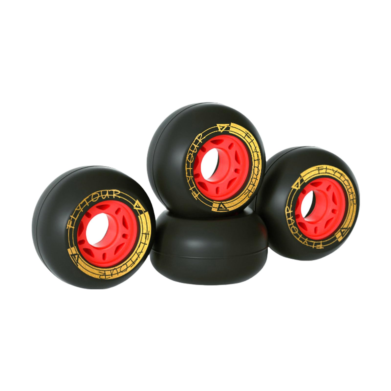 Lot de 4 roues de skateboard portables 82A PU Drift Board pour Drift Skate Enduring Sports Skate Accessoires