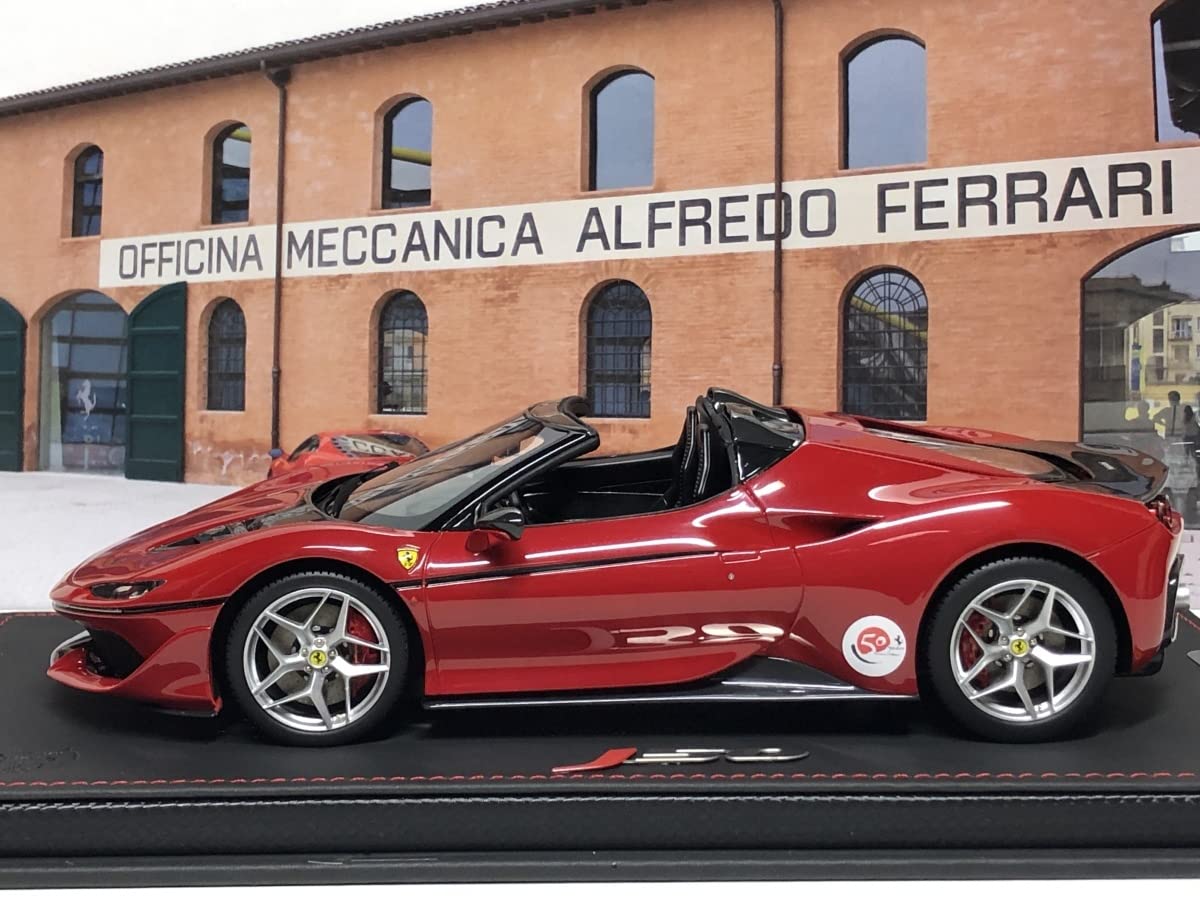 Amazon | BBR 1/18 Ferrari J50 Rosso Tristrato 記念版