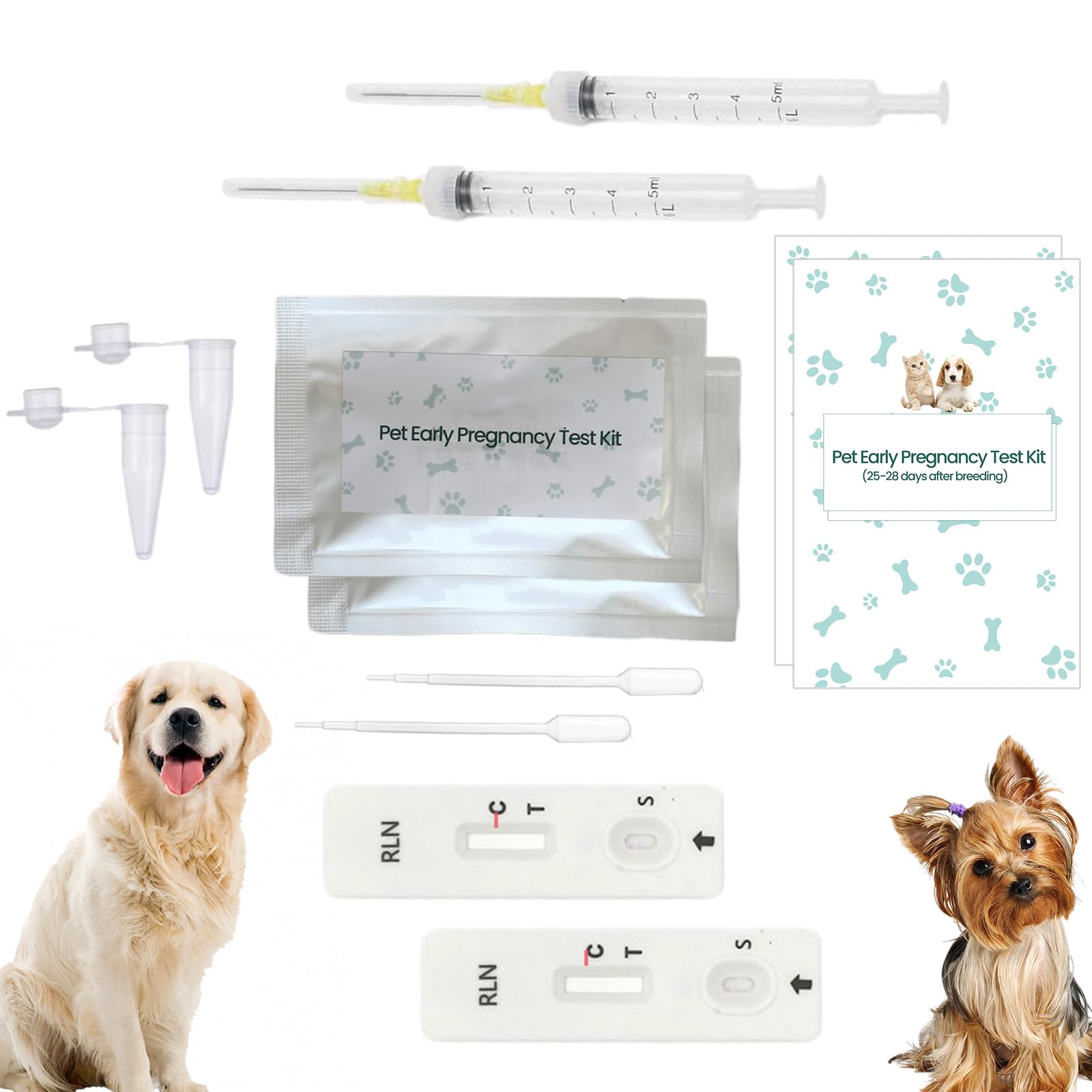 Ph Strips For Dogs Urine At-Home Dog Pregnancy Test Kit - Main Image