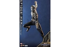 Hot Toys Spider-Man Black & Gold Suit: Embodying the Dark and Dazzling Legacy