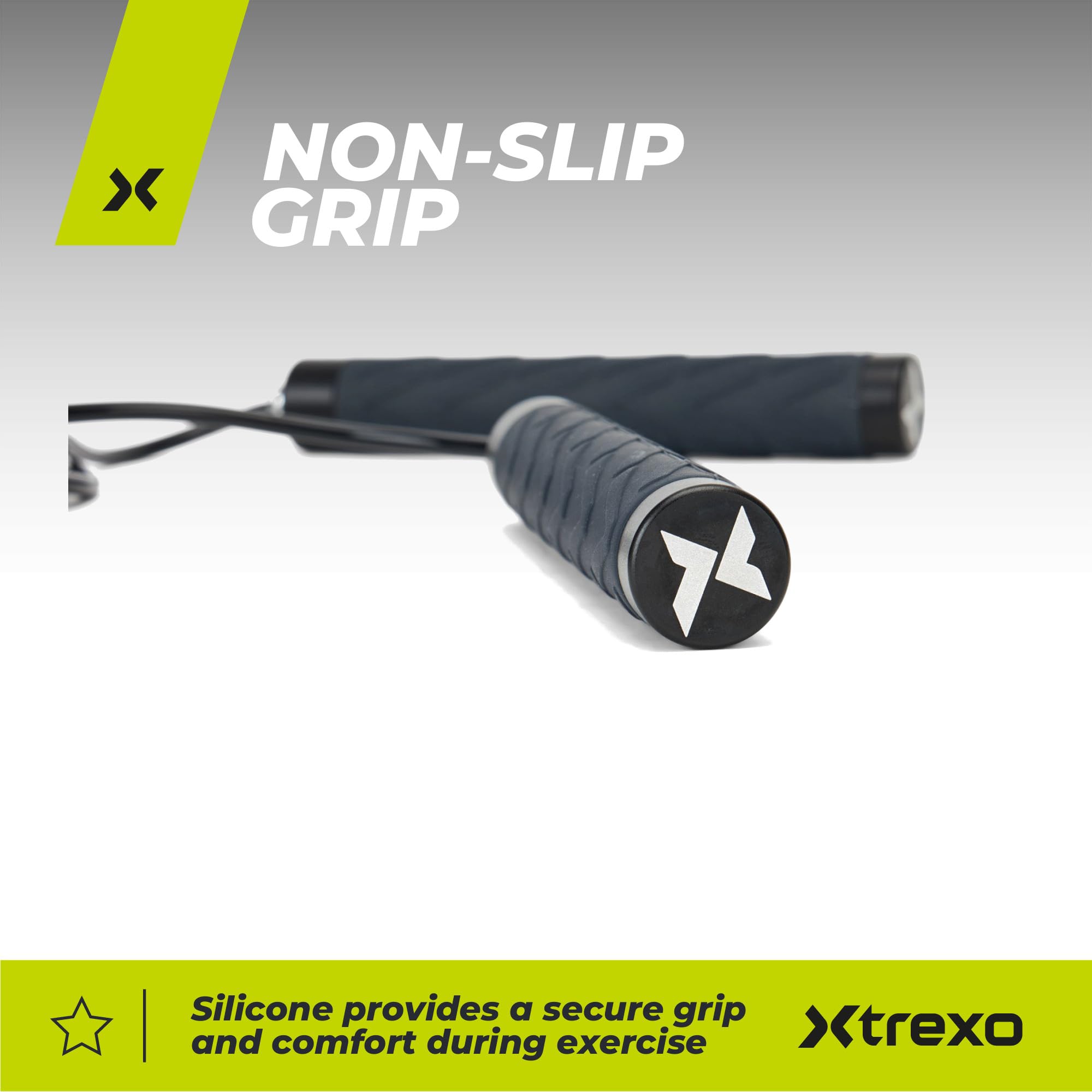 TREXO Basic Corde à sauter Fitness rose avec longueur réglable jusqu'à 275 cm Corde à sauter réglable Idéal pour l'entraînement En PVC et PP avec poignées réglables Léger et confortable TREXO Basic Corde à sauter Fitness rose avec longueur réglable jusqu'à 275 cm Corde à sauter réglable Idéal pour l'entraînement En PVC et PP avec poignées réglables Léger et confortable