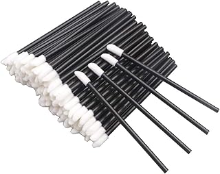 Generic Brush Makeup Disposable Tool Applicator Beauty Glow False Eyelashes Natural Short (Black, One Size)