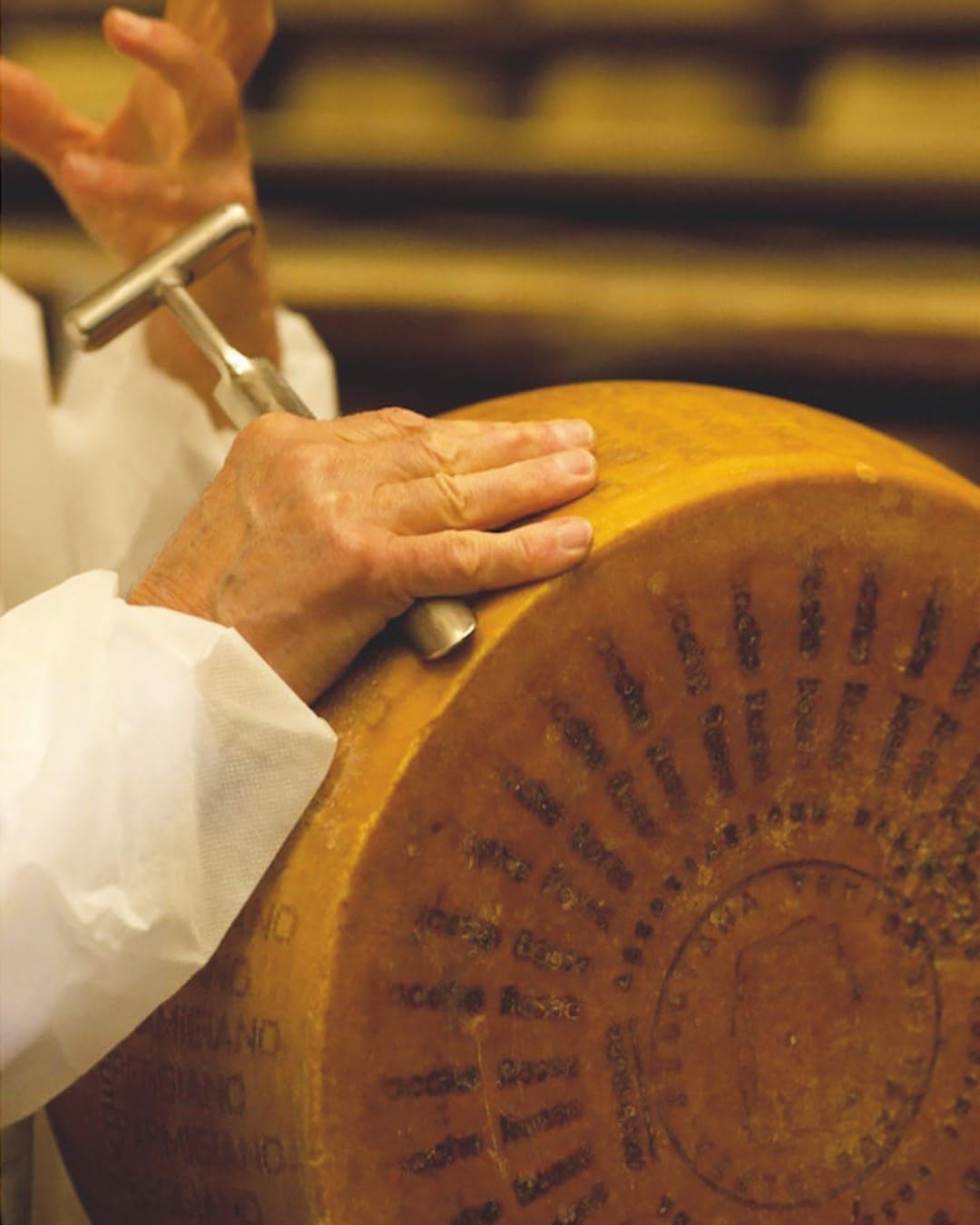 Selected by PARMAshop - Bundle - Parmigiano Reggiano DOP Vacche Rosse 24 meses + 40 meses (1 kg cada uno) + Condimento Balsámico Gocce d'Oro