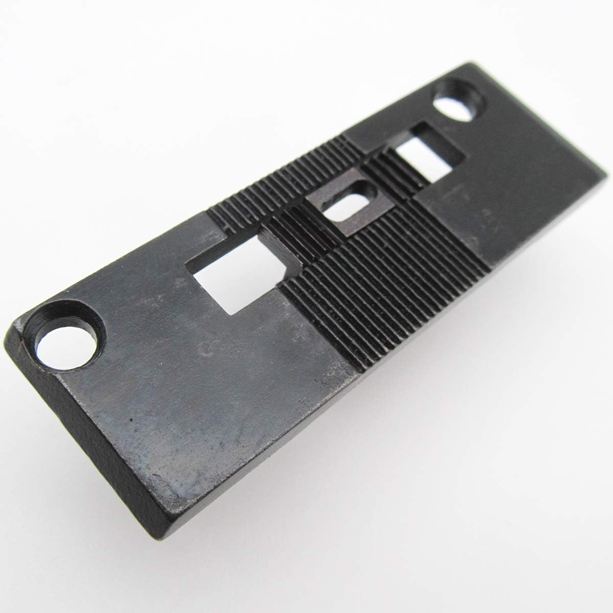 CKPSMS Brand - 1SET Needle Plate & Feed Dog #240144+264510 Compatible with/Replacement for Singer Brand 111G 111W 211G Consew Brand 225 JUKI Brand LU-562 563