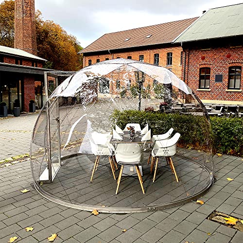 HOME DELUXE - Iglu Arctic- ⌀ 354 cm, Höhe 231 cm, 9,1 m² Wohnfläche I Glas Iglu, Gartenkuppel, GEO