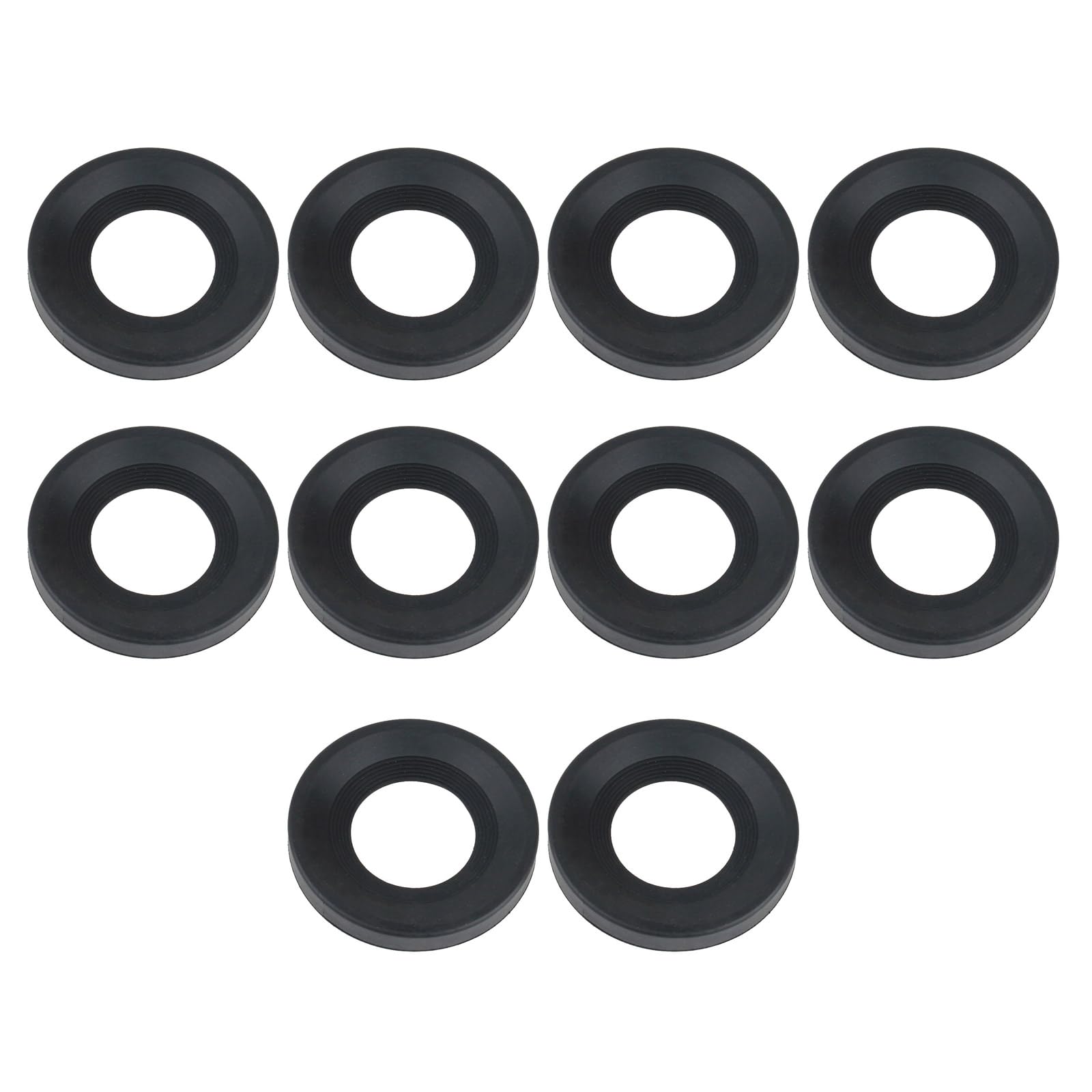 Tsophreniq Multicolor 10Pcs Toilet Drain Pipe Seal Rings Plumbing Seal Washers Rubber Gasket Washers Toilet Siphon Pipes Gasket Enduring Siphon Pipes