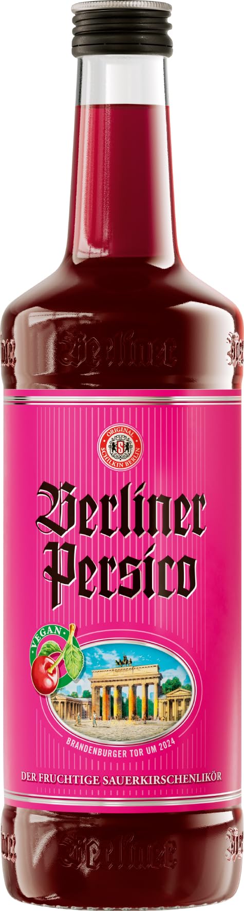 Berliner Luft | Persico | Sauerkirschlikör mit dezenter Mandelnote | Fruchtig & mild | Made in Berlin | 16% Vol. | 700ml