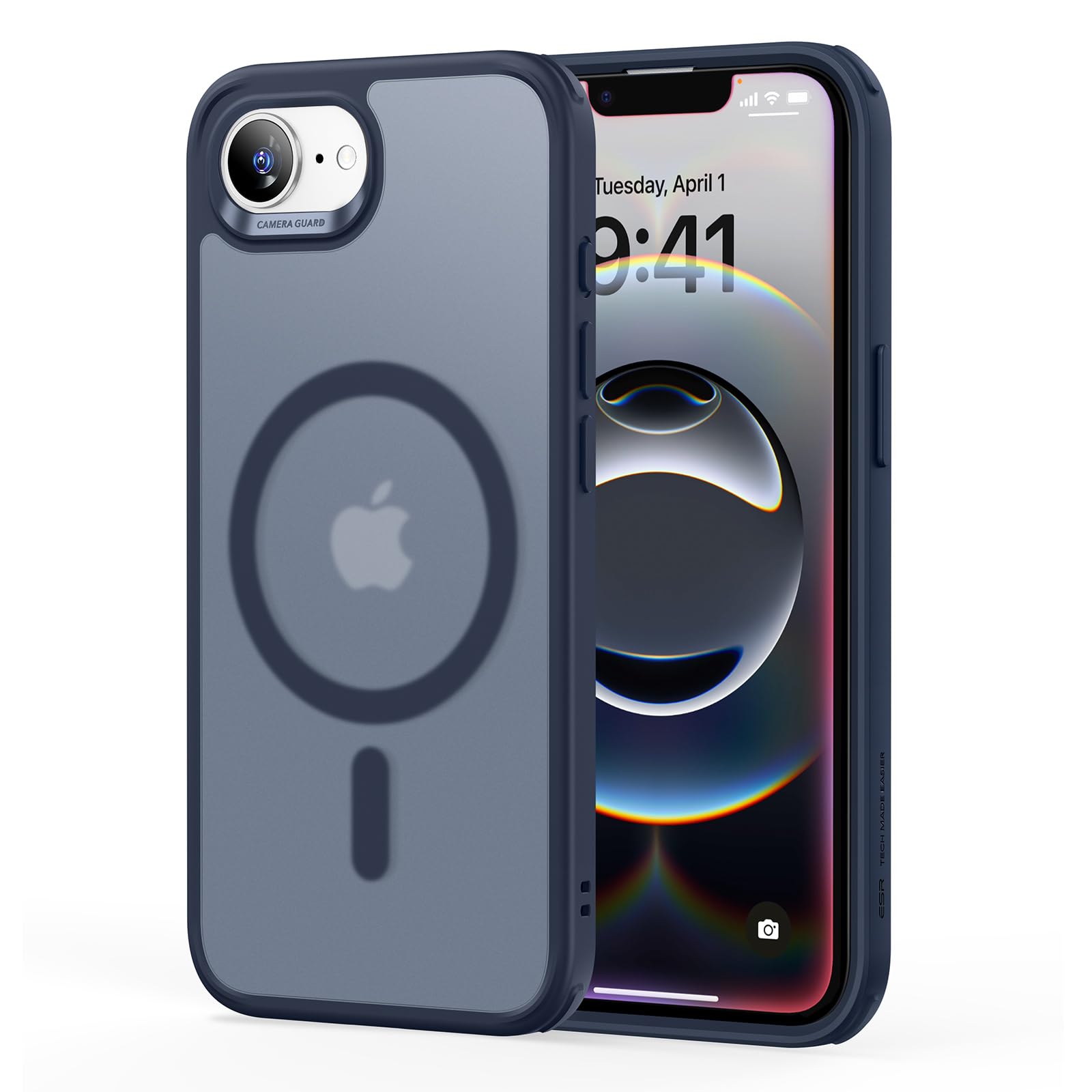 Magnetische Hülle Für IPhone 14 6,1 Zoll – MagSafe Kompatibel, Stoßfest & Kristallklar