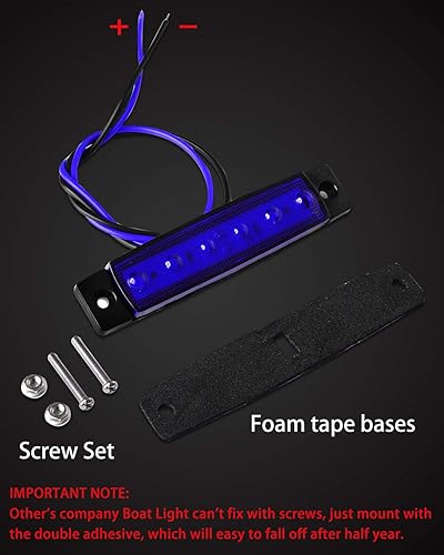 Miniatura 10 de Shangyuan - Tira de luces LED marinas, tira de luces de cortesía, iluminación led marina, luces de cortesía para barco, tira de luces de 12 voltios,