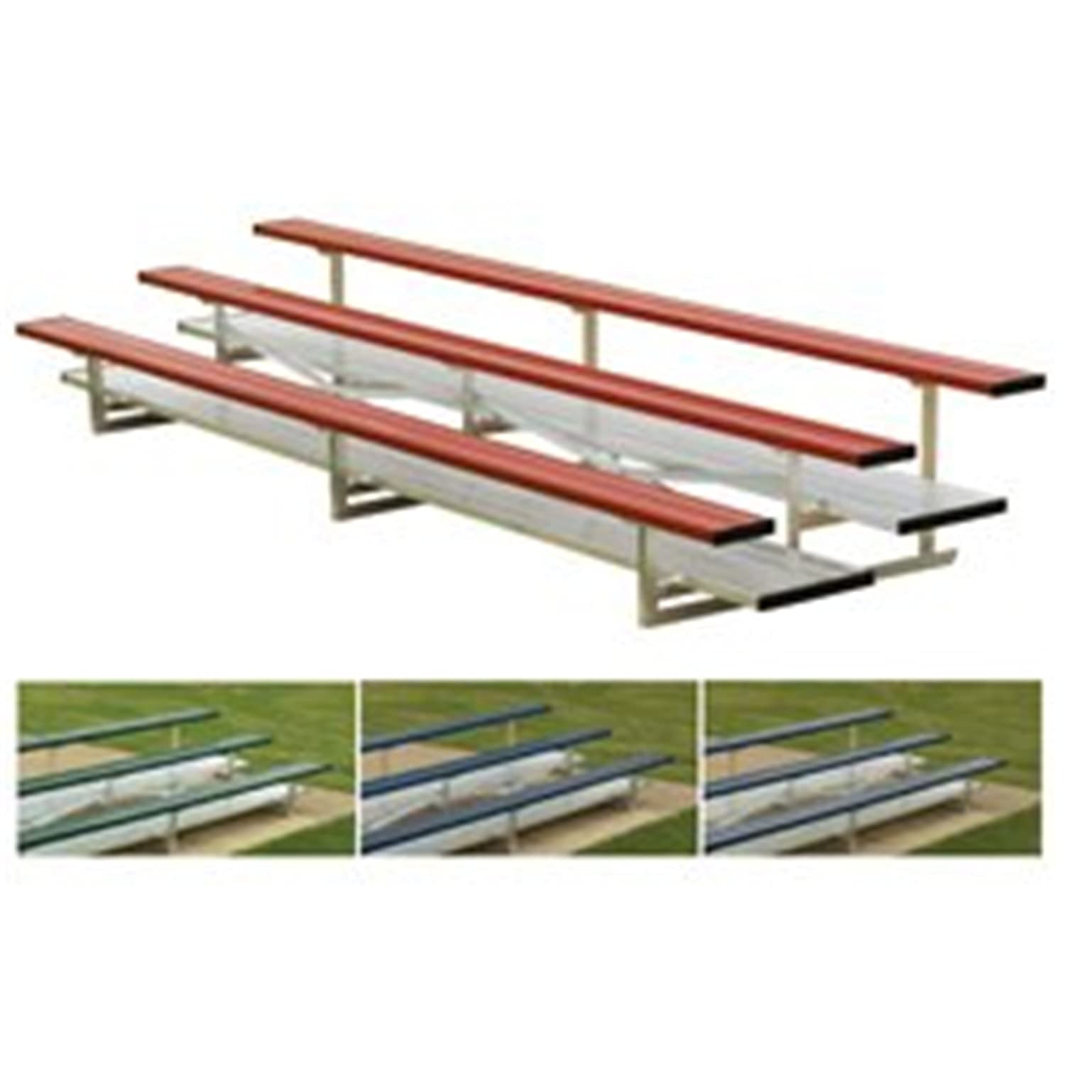 2 Row 15' Powder Coated Bleachers (EA)