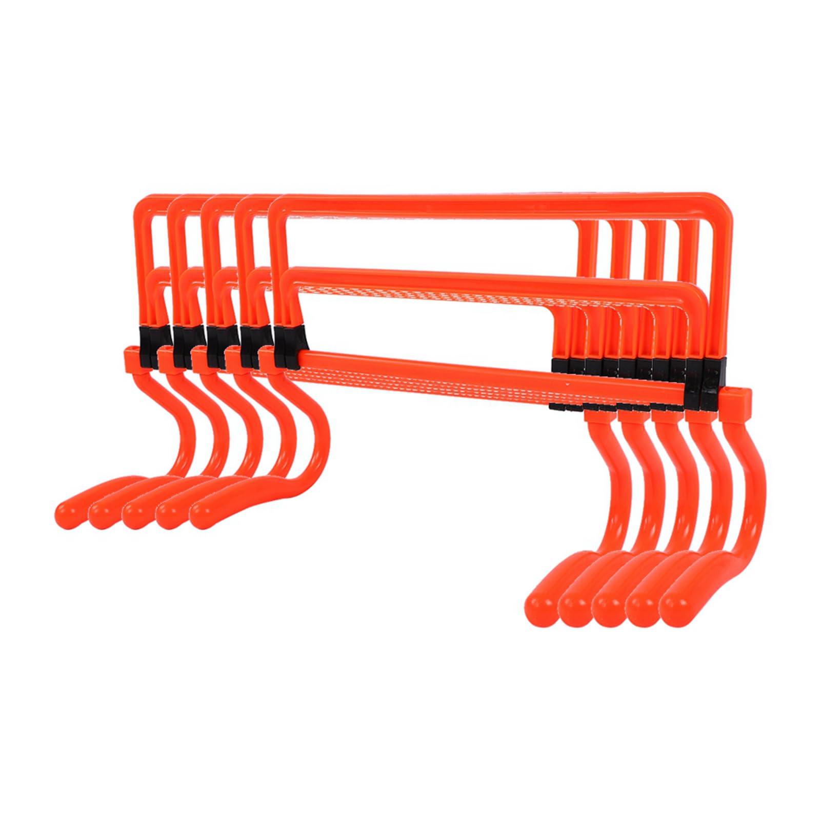 Bnineteenteam 10Pcs Agility Speed Training Agility Hurdles,Athletic Speed Training Hurdles for Track & Field, Basketball, Soccer