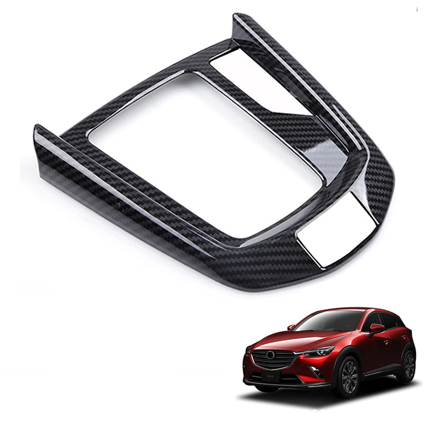 MAZDA デミオ　DJ インテリアパネル　純正革　赤ステッチ MAZDA デミオ DJ インテリアパネル 純正革 赤ステッチ Amazon