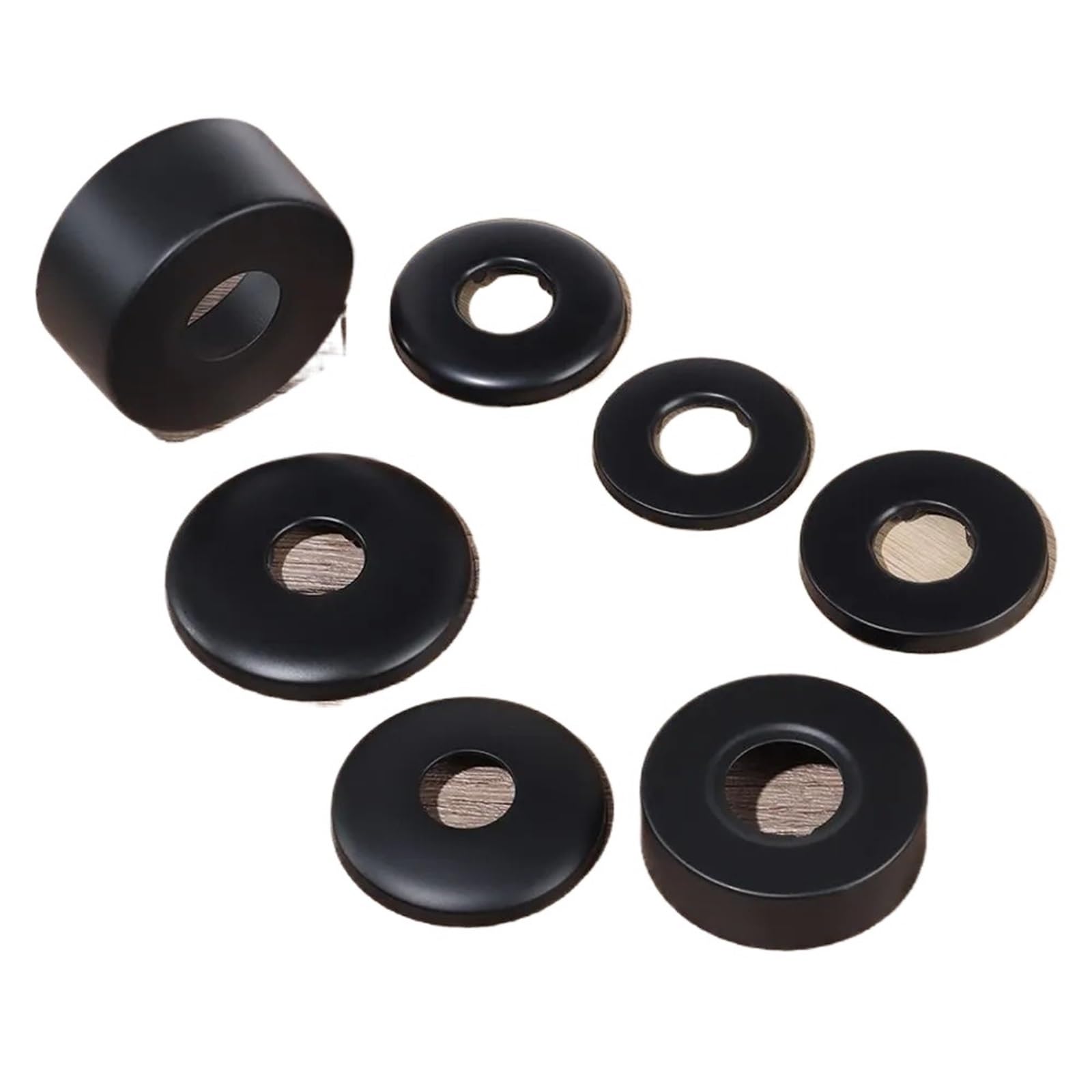 Decoration Split Flange Wall Split Flange Faucet Decorative Cover Kitchen Bathroom Accessories for Industrial Pipes(60x21x25mm)