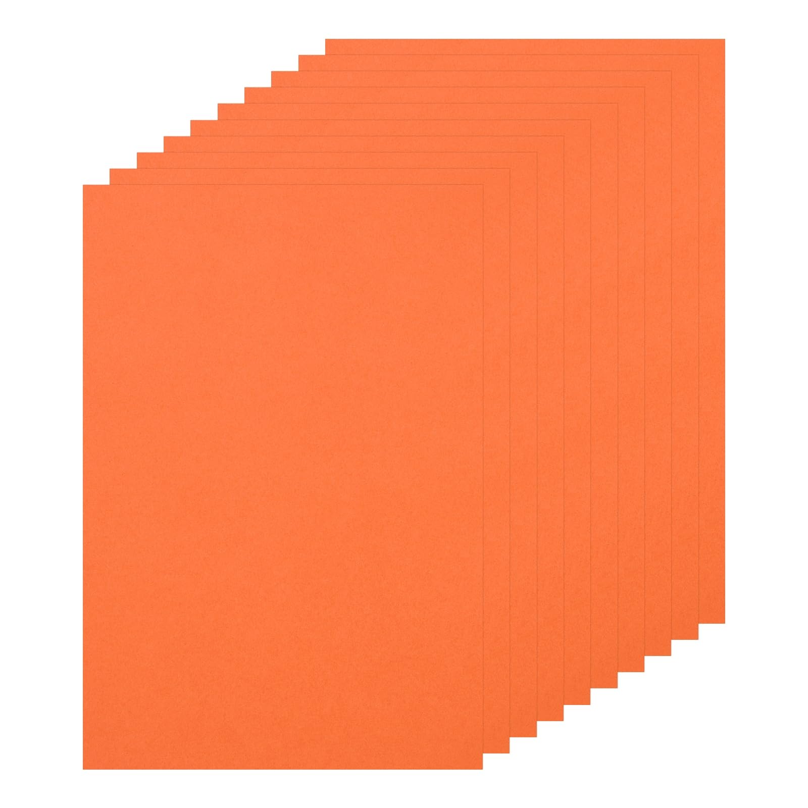DMiotech 10 Pack Sanded Pastel Papers, Orange, 10 x 15 Inch, 160GSM Art Cardstock Papers for Artists Crayons Charcoal DIY Crafts