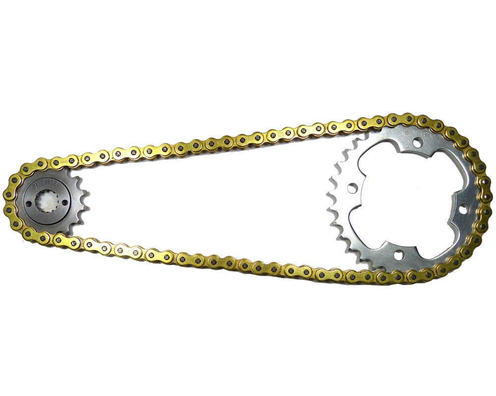 Spezialverstärkte Kette Ersatzteil für/kompatibel mit LTZ 400 Gold