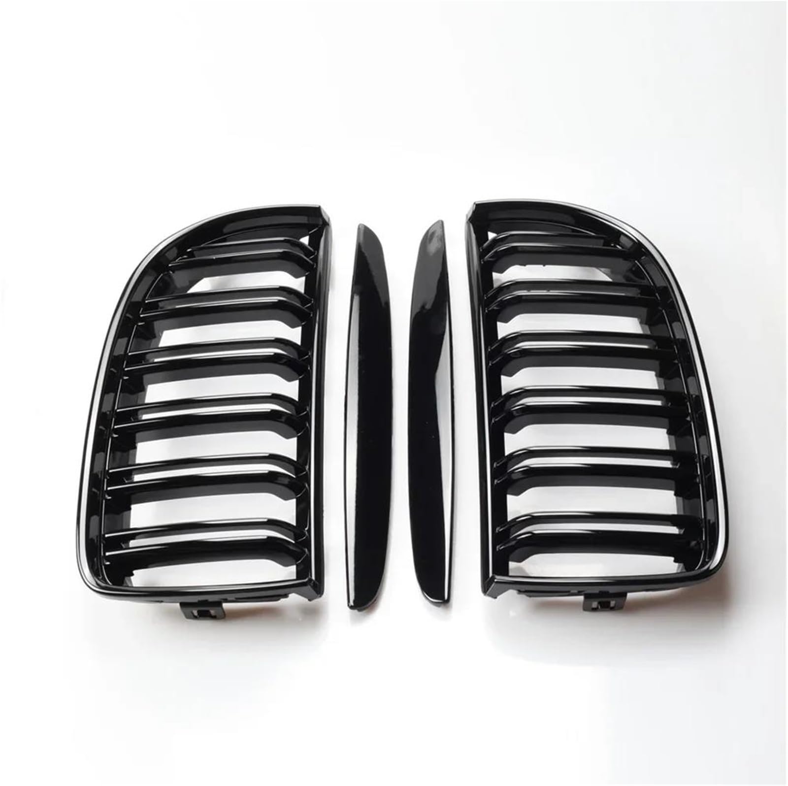 Calandre double lamelles noir brillant pour relooker la face avant BMW E90 E91 - 7