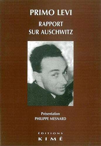 Couverture de Rapport sur Auschwitz
