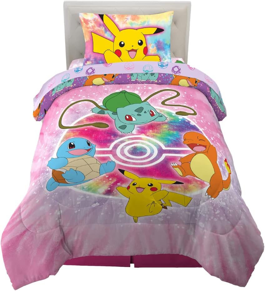 Franco Pokémon Anime Kids Bedding Super Soft Microfiber
