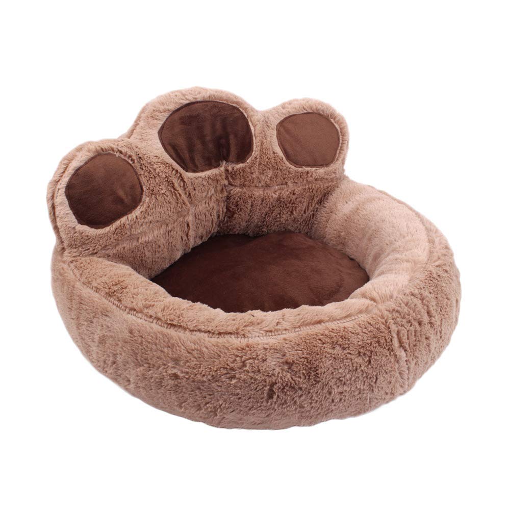 ITODA Hundeschlafplatz Rutschfestes Hundebett Hundesofa Extra Weich Haustierbett Warme Hundematratze Haustier Schlafplatz Abwaschbares Katzenbett Rund Hundematte Tierbett für Kleine/Mittlere Hunde