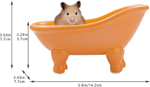 Miniatura 5 de 1 jabonera de cerámica colorida de 5.6 pulgadas para bañera con patas de garra, jabonera, pequeña maceta organizadora de maquillaje, contenedor para