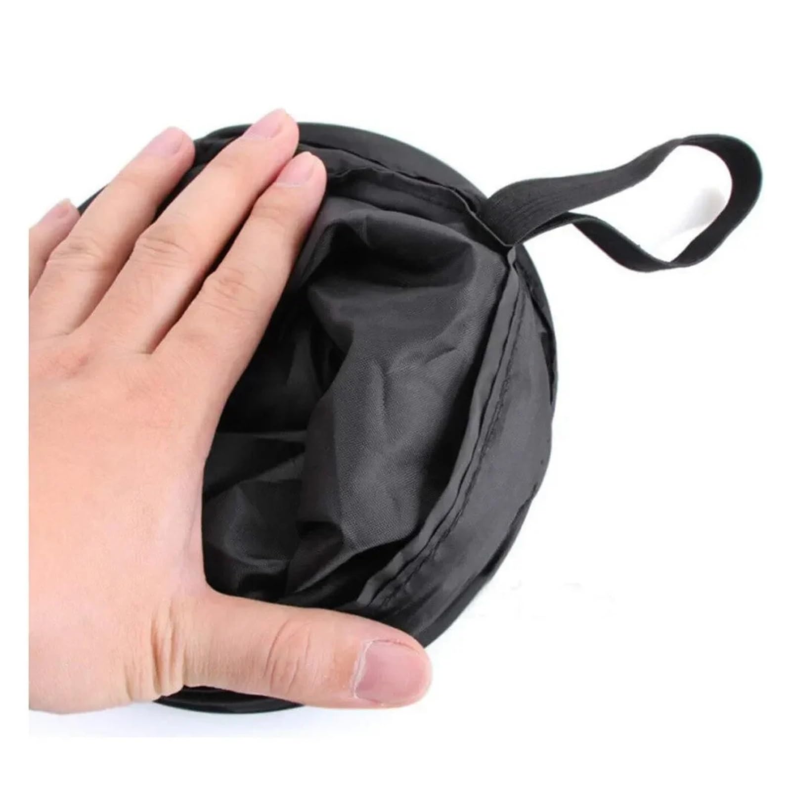 Car Trash Can Portable, składany wodoodporny kosz na śmieci z pokrywką prasową, kompaktowy pop-up Dustbin do wnętrza pojazdu, łodzi, użytku domowego