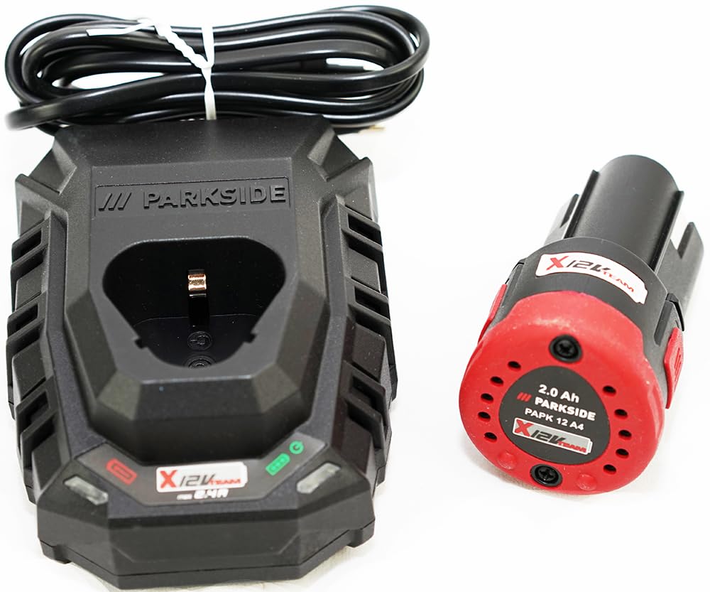 HEADNMORE® Bundle – PARKSIDE® 12 V akumulatorowa piła do gałęzi PAAS 12 + breloczek do kluczy HEADNMORE® (akumulator 1 x 2 Ah)
