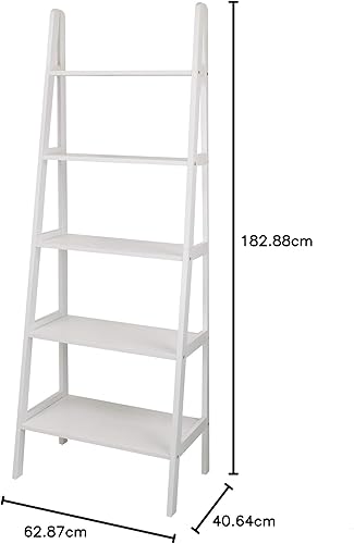 Miniatura 42 de Estantería con forma de escalera y 5 estantes Casual Home, Madera, Espresso Espresso,Blanco,Castaño,Bitono,Café