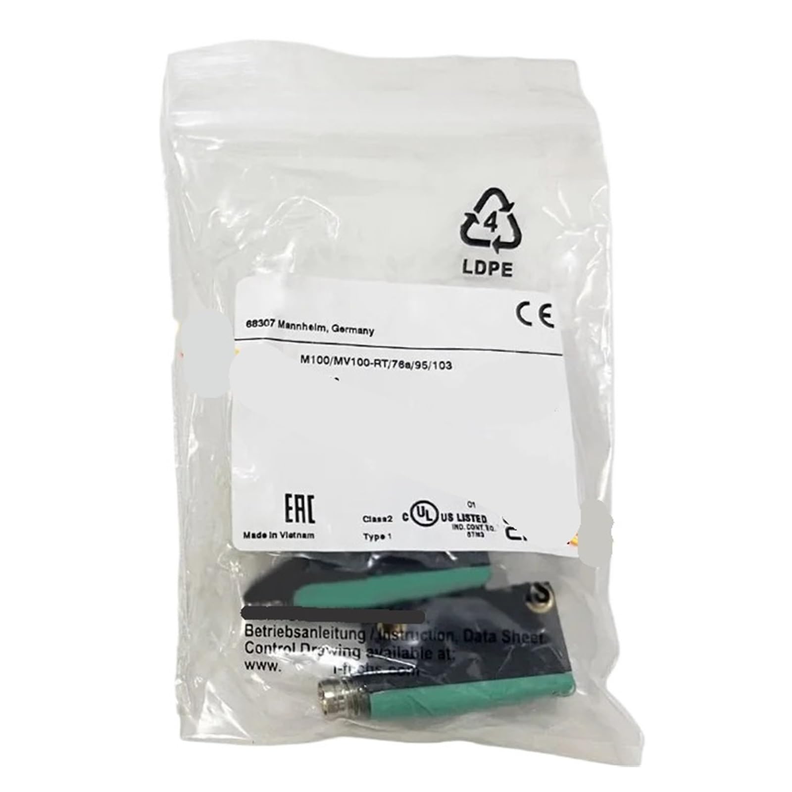 ZVQYSGIW M100/MV100-RT/76a/95/103 221486 Sensor