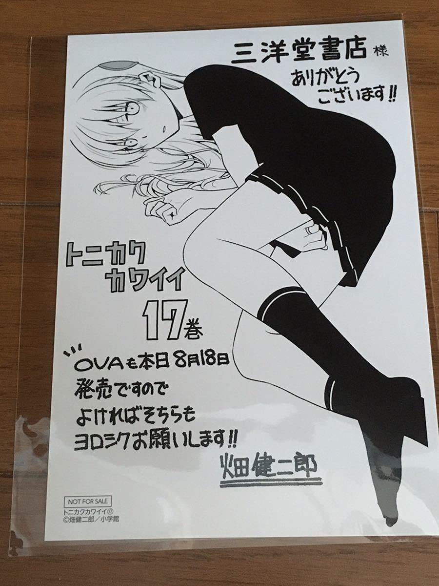トニカクカワイイ 17巻 ポストカード Amazon.co.jp: トニカクカワイイ 17巻 アニメイト 特典 イラスト