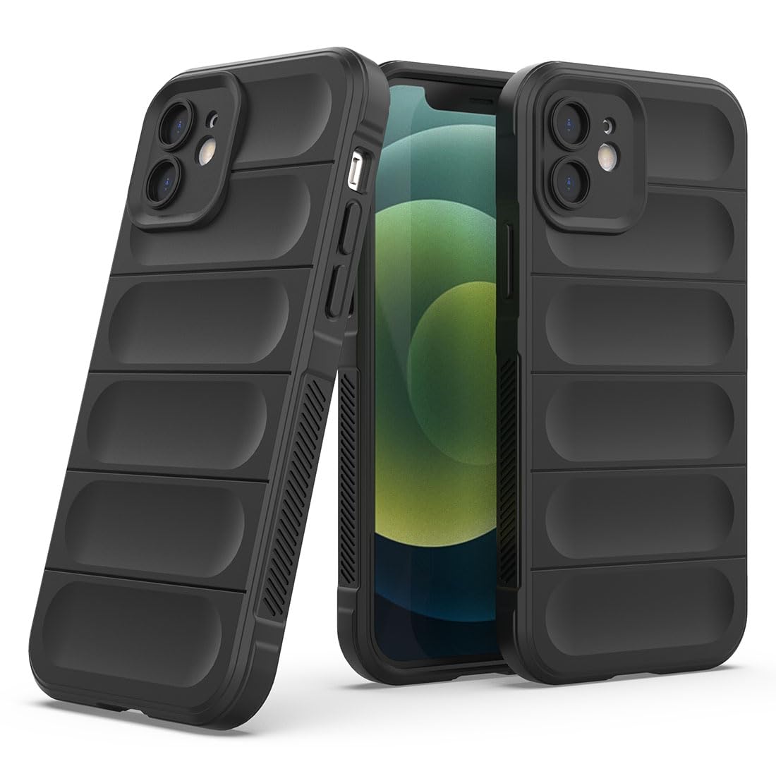 Amazon Brand- Solimo Basic Case for Apple iPhone 12 (Silicone_Black) (B0CDCGJ1GF) Amazon Price History, Amazon Price Tracker