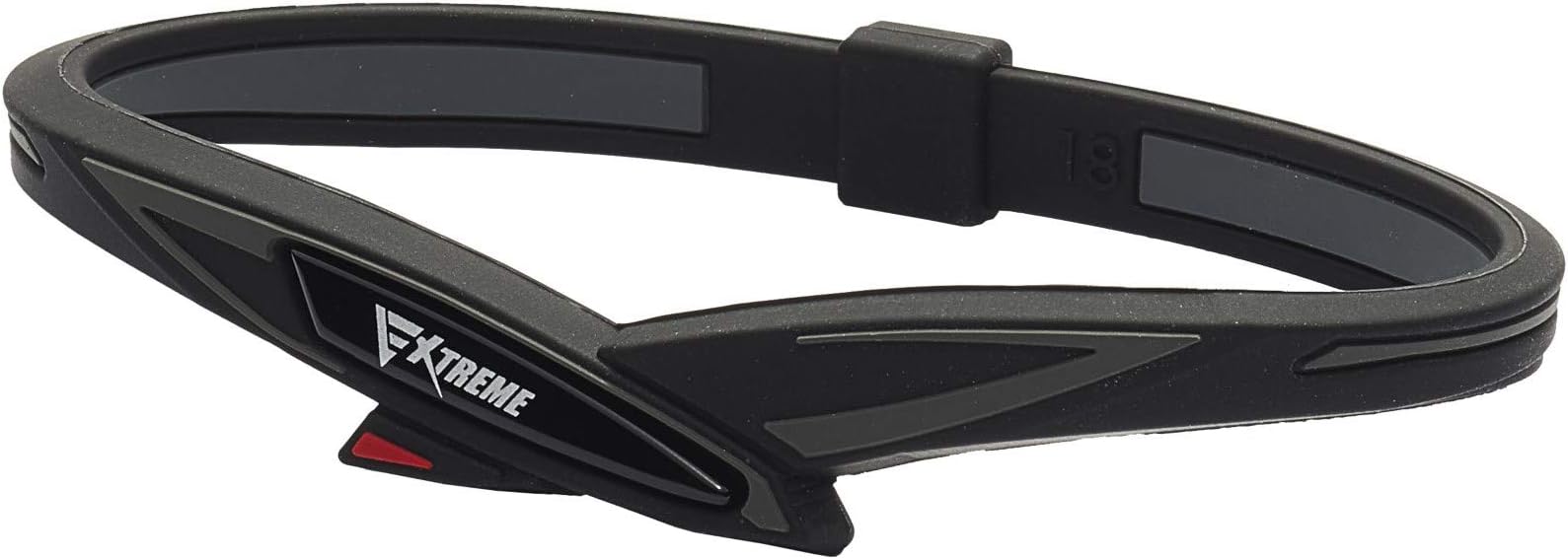 Phiten Metax Bracelet Extreme Cross Black 7.1"