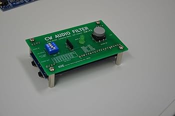 アマチュア無線機　ＣＷフィルター Amazon.co.jp: CW受信用DSPフィルター 混信 ノイズ の抑制 了解