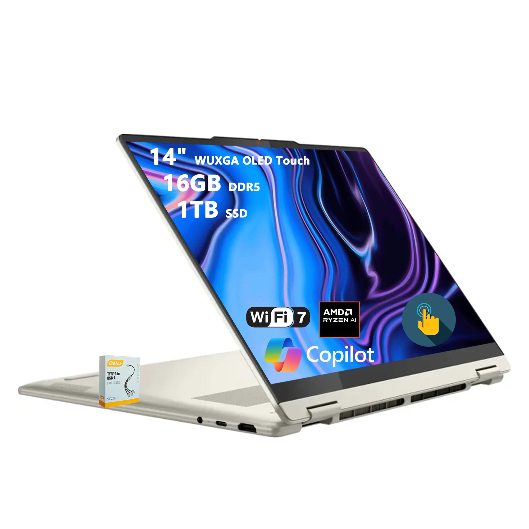 ★第11世代Corei7 メモリ32GB WUXGA L02 Lenovo Amazon.com: Lenovo Yoga 7 2-in-1 AI PC Laptop | 14