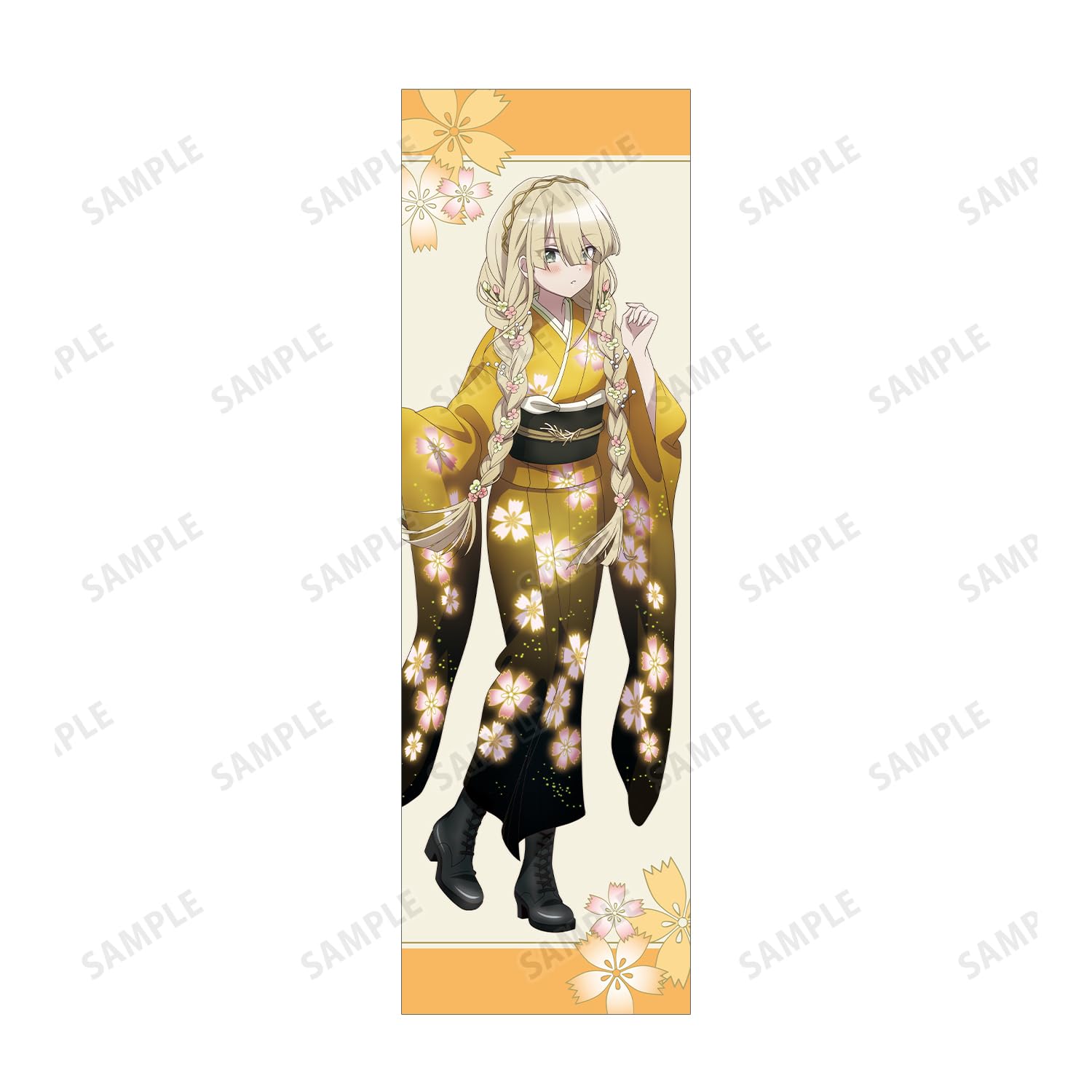 Amazon | TVアニメ「スパイ教室」 描き下ろしイラスト エルナ 花柄和装 