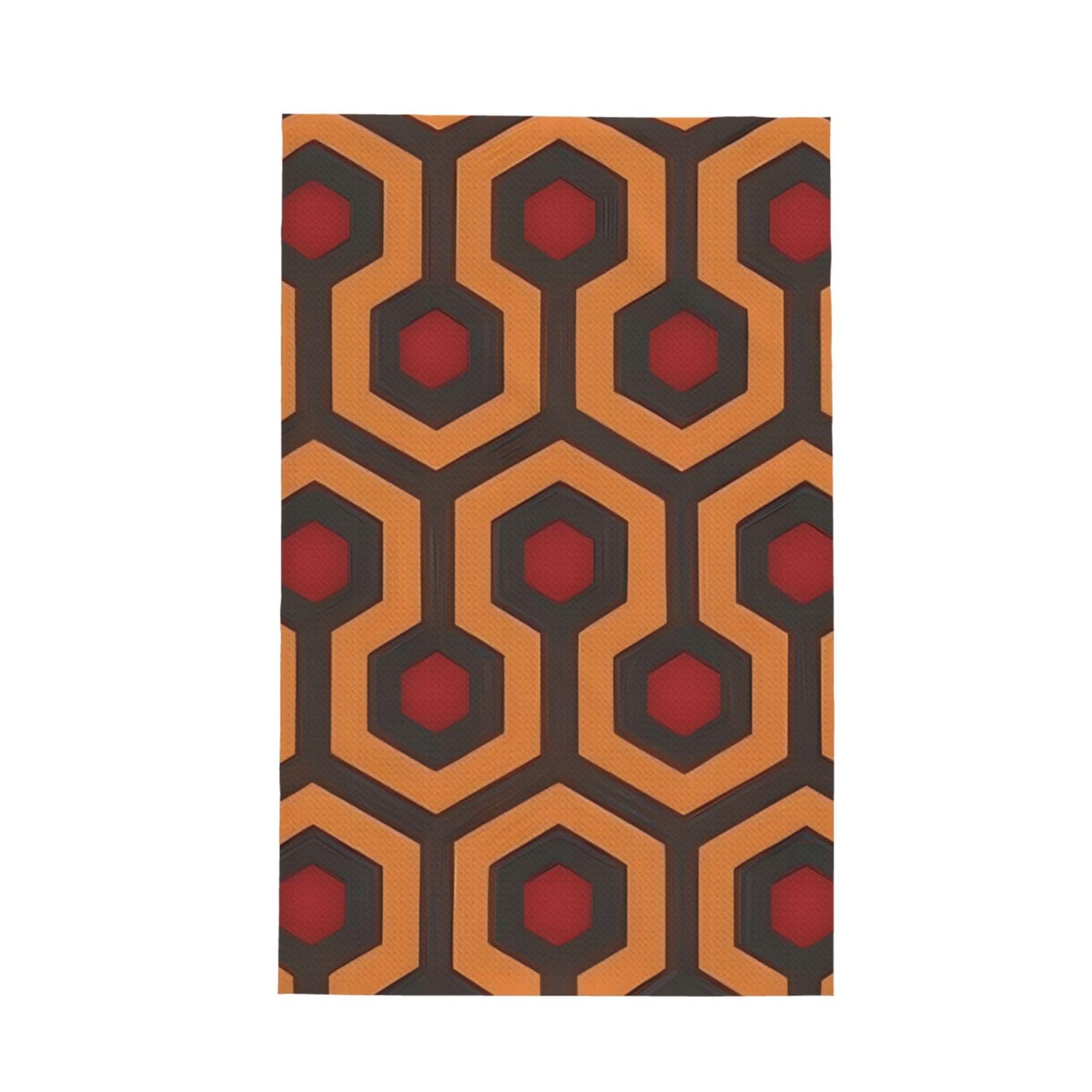 SXZVVBN Shining Overlook Super Absorbent Microfibre Waffle Towels Fast Drying Dish Cloths Home Cafe Barista