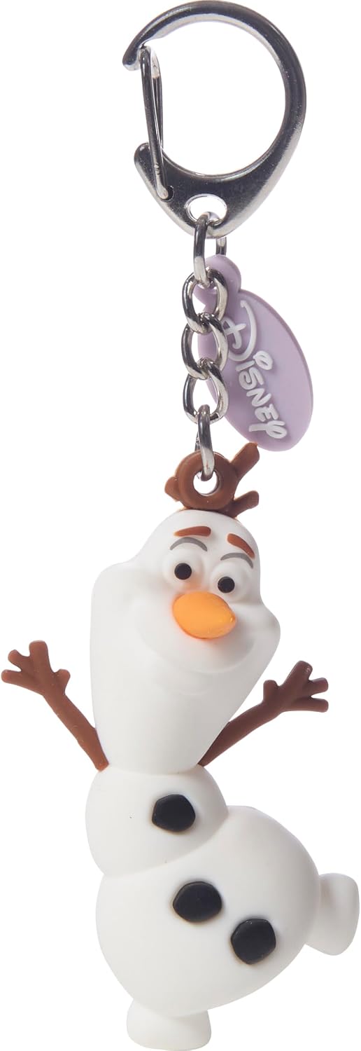 Precious Moments Disney Frozen Backpack Clips Set of 4 | Elsa, Anna, Olaf, and Sven